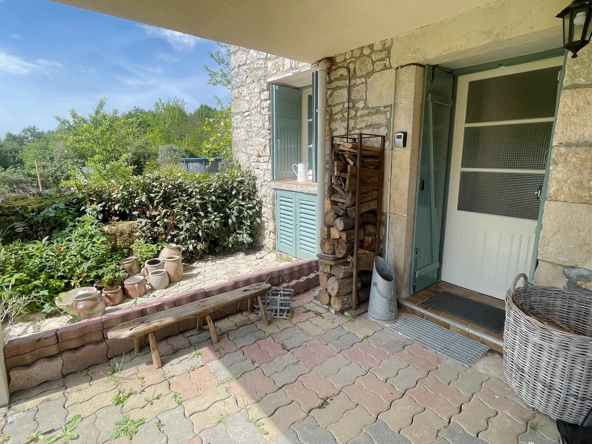 Patio du gîte